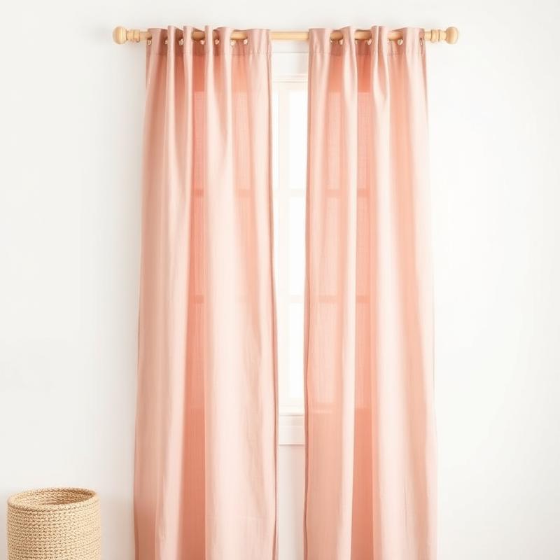 Blush Sheer Panels