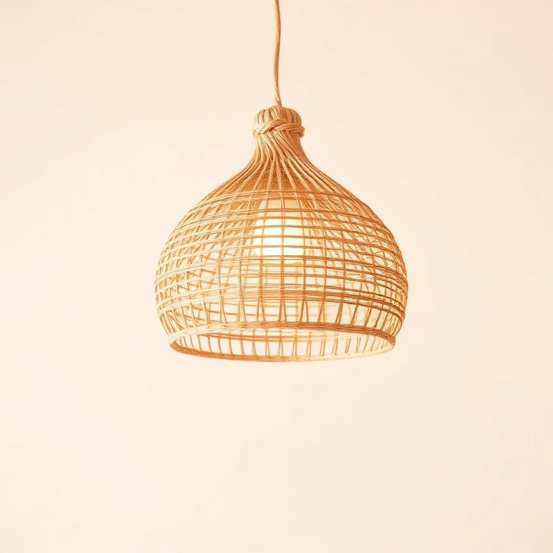 Rattan Dome Pendant