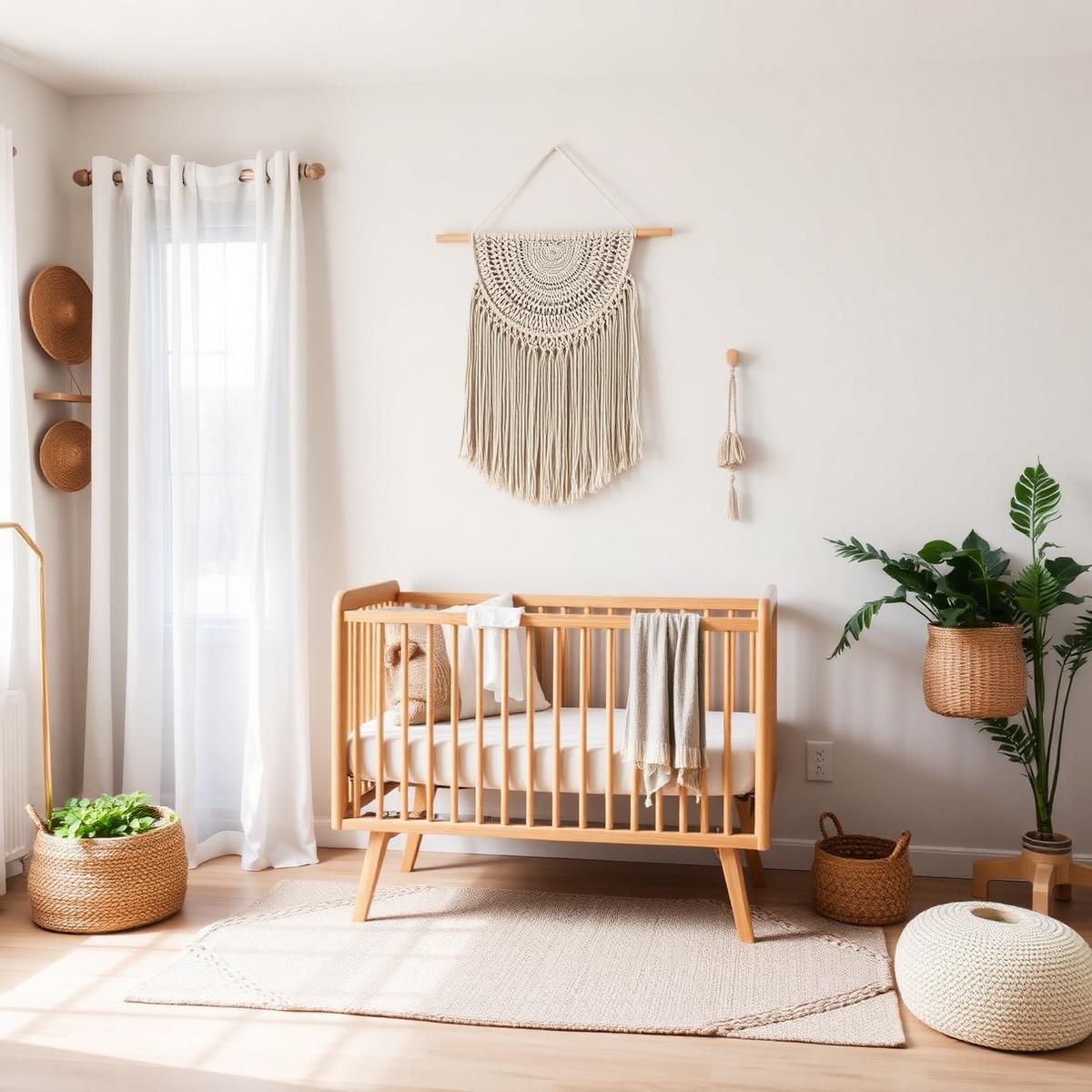 Boho Scandi Nursery