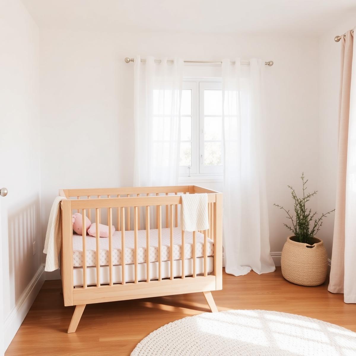 Soft Scandi Girl Nursery